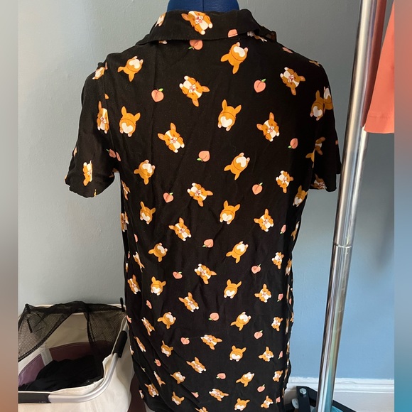 Hot Topic Corgi button up Dress! - Picture 2 of 3